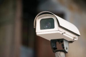 CCTV camera system, home security system concept, Security camer